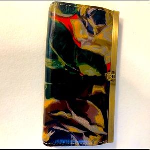 Patricia Nash Leather Frame Wallet